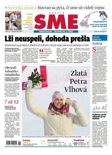 Obálka e-magazínu SME 10-2-2022