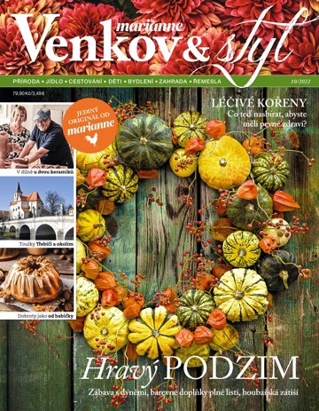 Obálka e-magazínu Marianne Venkov a Styl 10/2022