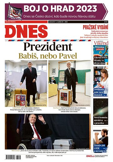 Obálka e-magazínu MF Dnes 28.1.2023