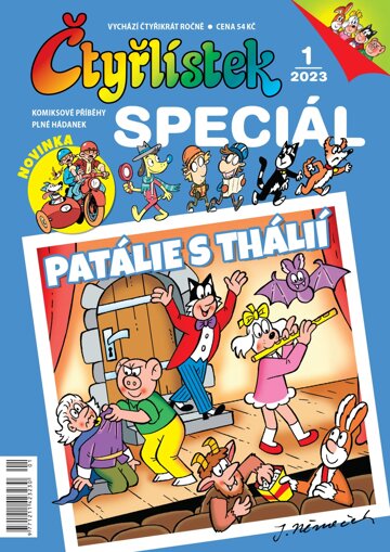 Obálka e-magazínu Čtyřlístek speciál 1/2023