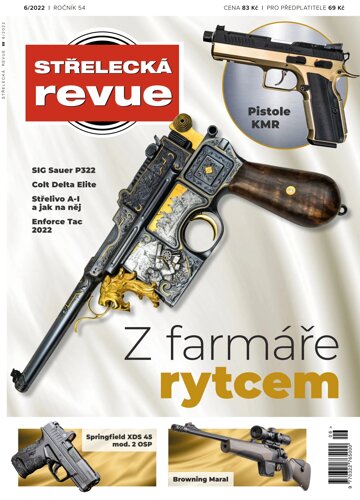 Obálka e-magazínu Střelecká revue 6/2022