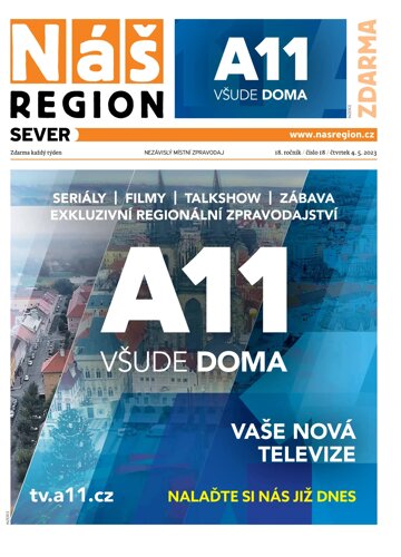 Obálka e-magazínu Náš Region - Sever 18/2023