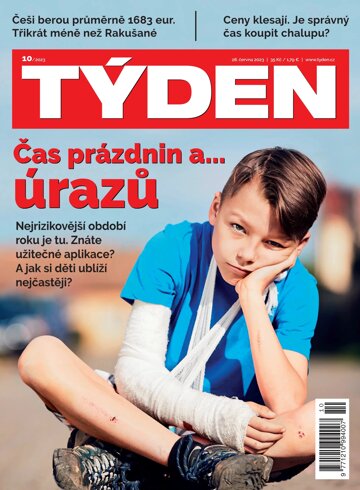 Obálka e-magazínu Týden 10/2023