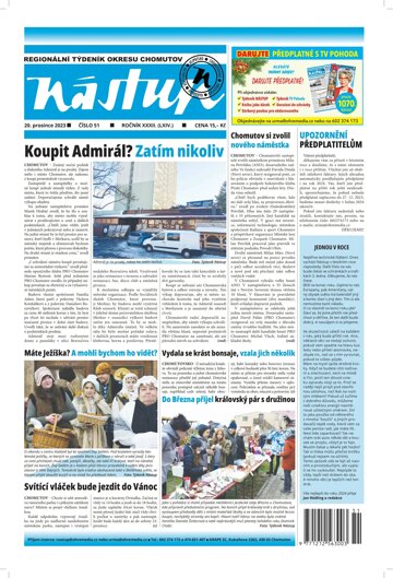 Obálka e-magazínu Nástup 51/23