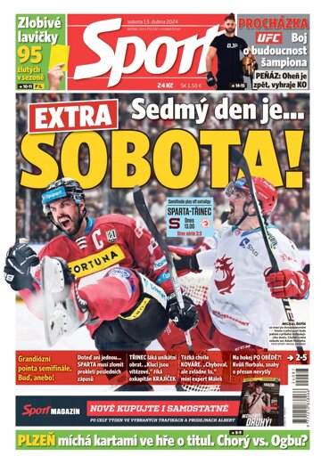 Obálka e-magazínu Sport 13.4.2024