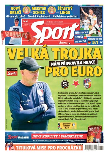 Obálka e-magazínu Sport 15.6.2024