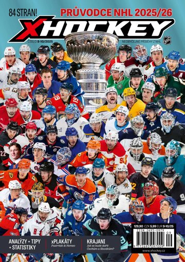 Obálka e-magazínu xHockey 9-10/2025