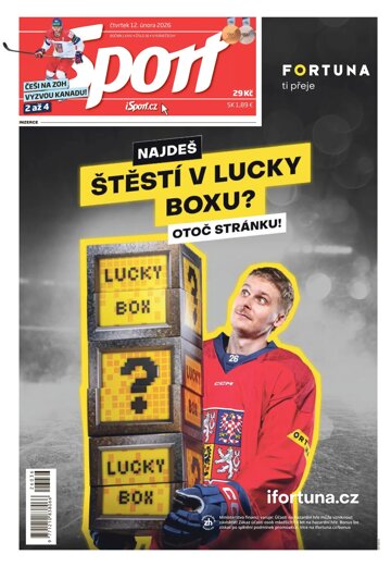 Obálka e-magazínu Sport 12.2.2026