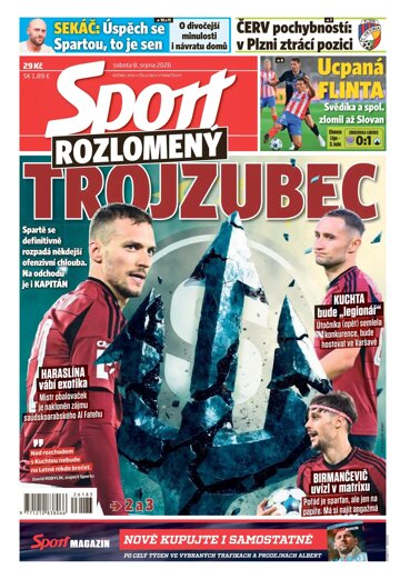 Obálka e-magazínu Sport 8.8.2026
