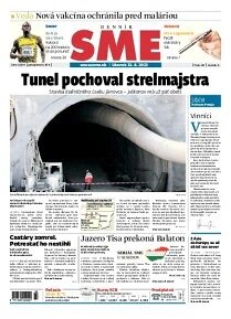 Obálka e-magazínu SME 13.8.2013