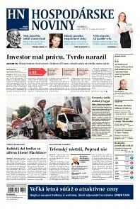 Obálka e-magazínu Hospodárske noviny 16.08.2013