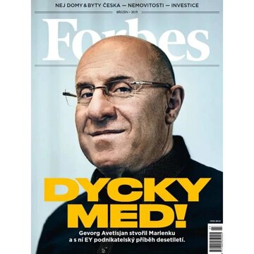 Obálka audioknihy Forbes březen 2019