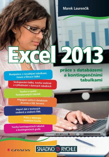 Obálka knihy Excel 2013