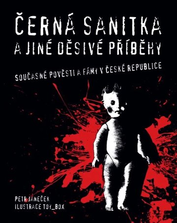 Obálka knihy Černá sanitka a jiné děsivé příběhy