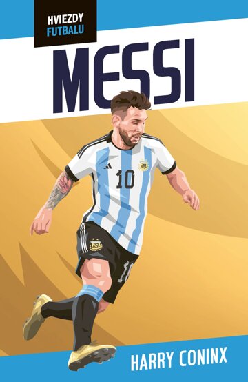 Obálka knihy Hviezdy futbalu: Messi