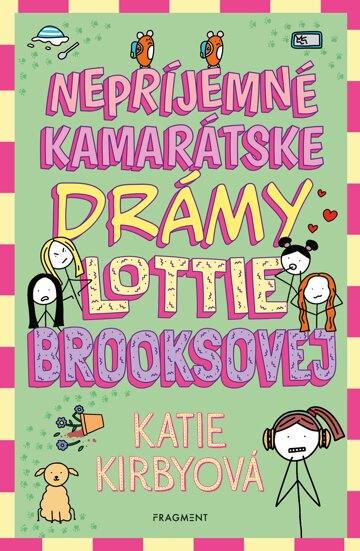 Obálka knihy Nepríjemné kamarátske drámy Lottie Brooksovej