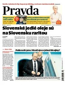 Obálka e-magazínu Pravda 14. 8. 2014