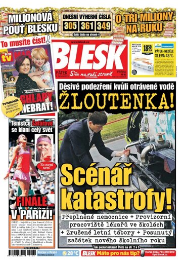 Obálka e-magazínu Blesk 5.6.2015