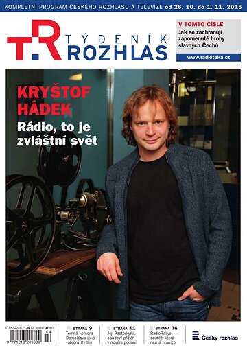 Obálka e-magazínu Týdeník Rozhlas 44/2015