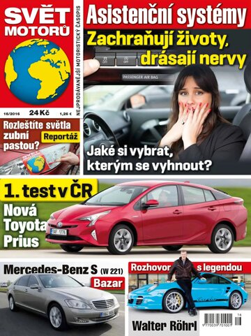 Obálka e-magazínu Svět motorů 18.4.2016