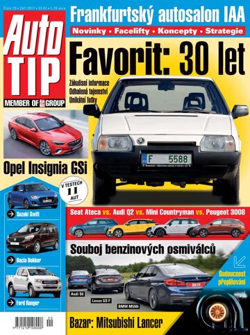 Obálka e-magazínu Auto TIP 18.9.2017