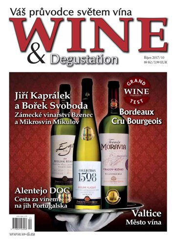 Obálka e-magazínu Wine and Degustation 10/2017