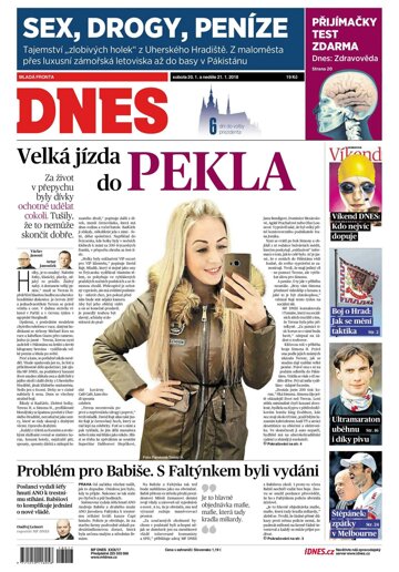 Obálka e-magazínu MF Dnes 20.1.2018