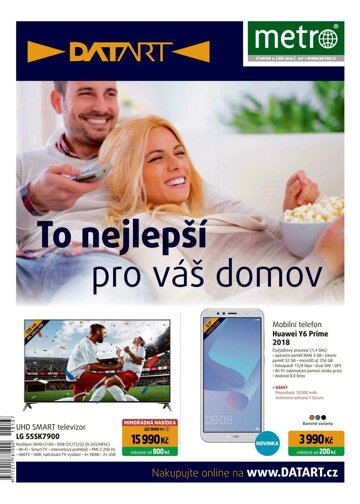 Obálka e-magazínu deník METRO 6.9.2018