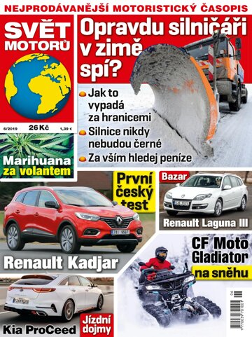 Obálka e-magazínu Svět motorů 6/2019