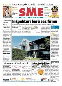 Obálka e-magazínu SME 12.10.2012