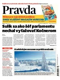 Obálka e-magazínu Pravda 3.2.2012
