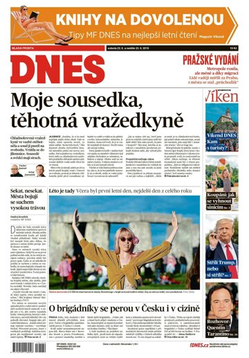 Obálka e-magazínu MF Dnes 22.6.2019