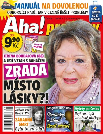 Obálka e-magazínu AHA! pro ženy 28/2019