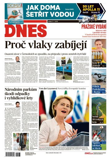 Obálka e-magazínu MF Dnes 17.7.2019