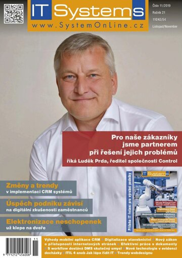 Obálka e-magazínu IT Systems 11/2019