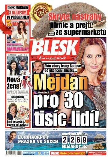 Obálka e-magazínu Blesk 7.2.2020