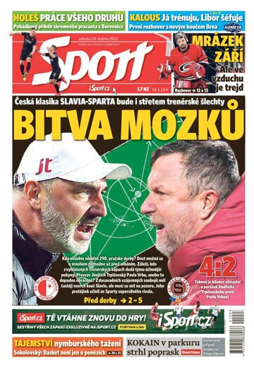 Obálka e-magazínu Sport 10.4.2021