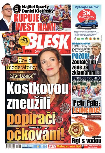 Obálka e-magazínu Blesk 29.10.2021