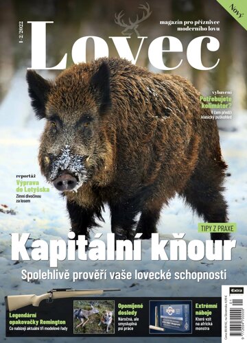 Obálka e-magazínu Lovec 1-2/2022