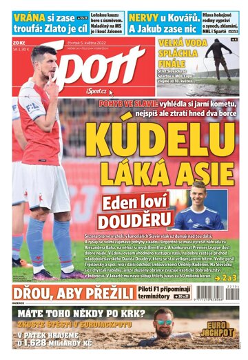 Obálka e-magazínu Sport 5.5.2022