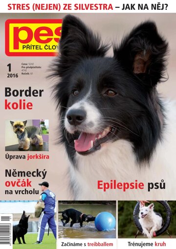 Obálka e-magazínu Pes přítel člověka 1/2016