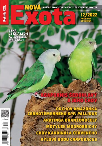 Obálka e-magazínu Nová EXOTA 12/2022