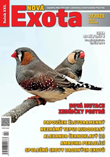 Obálka e-magazínu Nová EXOTA 2/2023
