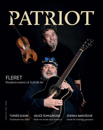 Obálka e-magazínu Magazín PATRIOT Zlín 3/2023