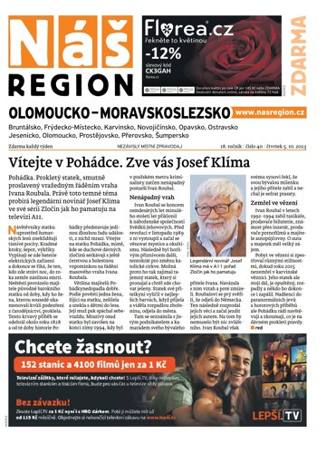 Obálka e-magazínu Náš Region - Olomoucko/Moravskoslezsko 39/2023
