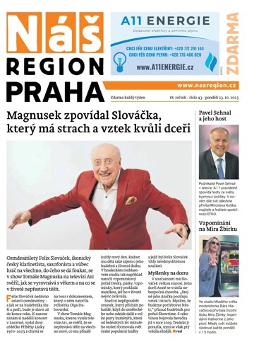 Obálka e-magazínu Náš Region - Praha 43/2023