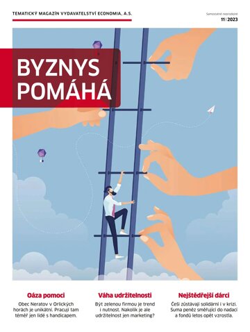 Obálka e-magazínu Hospodářské noviny - příloha 230 - 29.11.2023 Byznys pomáhá