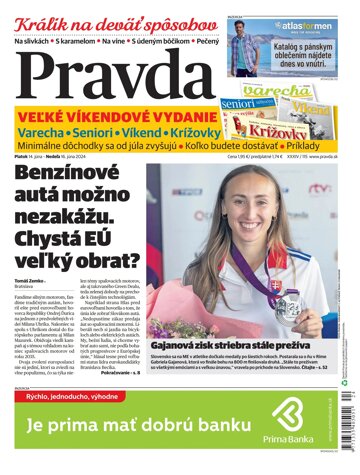 Obálka e-magazínu Pravda 14. 6. 2024