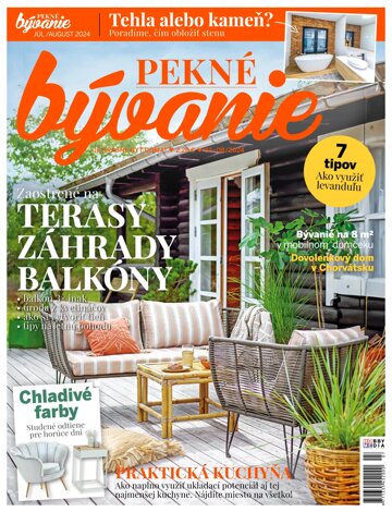 Obálka e-magazínu Pekné bývanie 8.7.2024