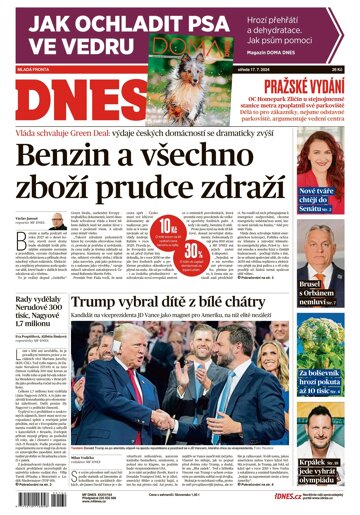 Obálka e-magazínu MF Dnes 17.7.2024